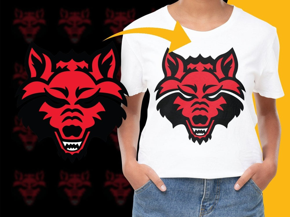 Arkansas State Red Wolves College Football PNG File - Teepew