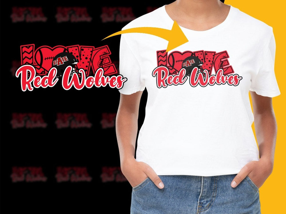 Arkansas State Red Wolves NCAA College PNG File - Teepew