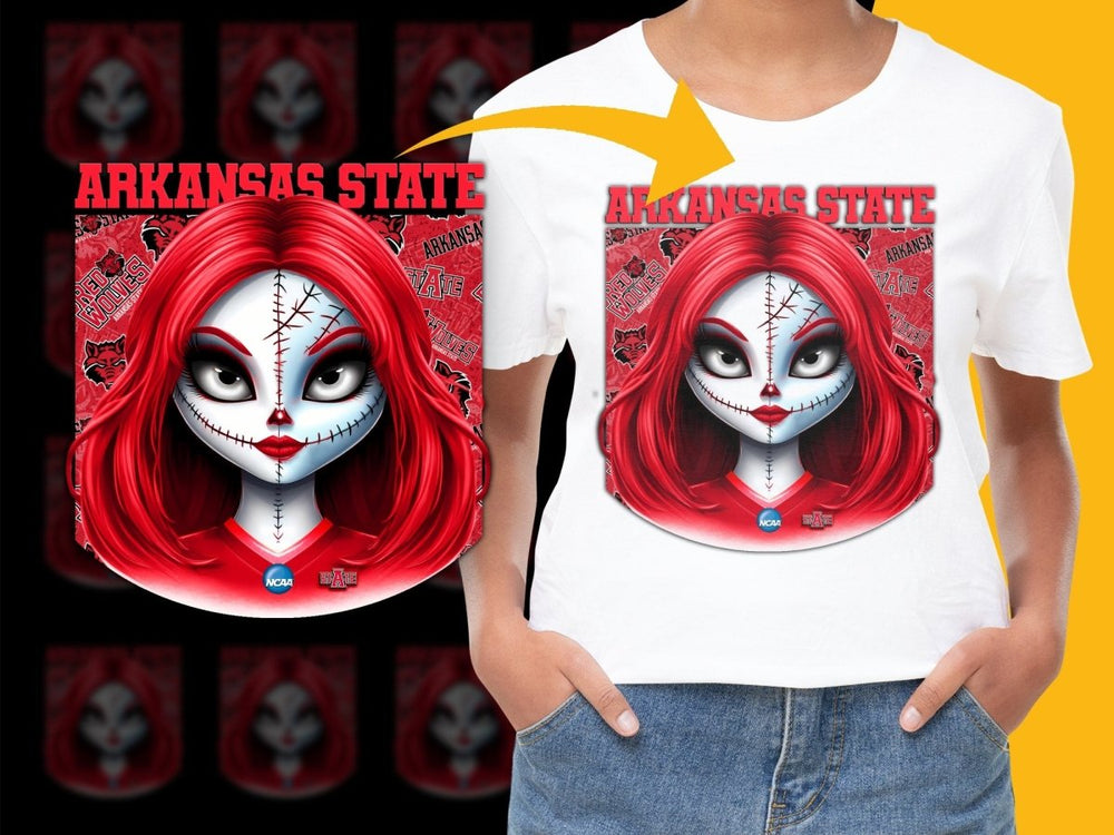 Arkansas State Red Wolves NCAA College PNG File - Teepew