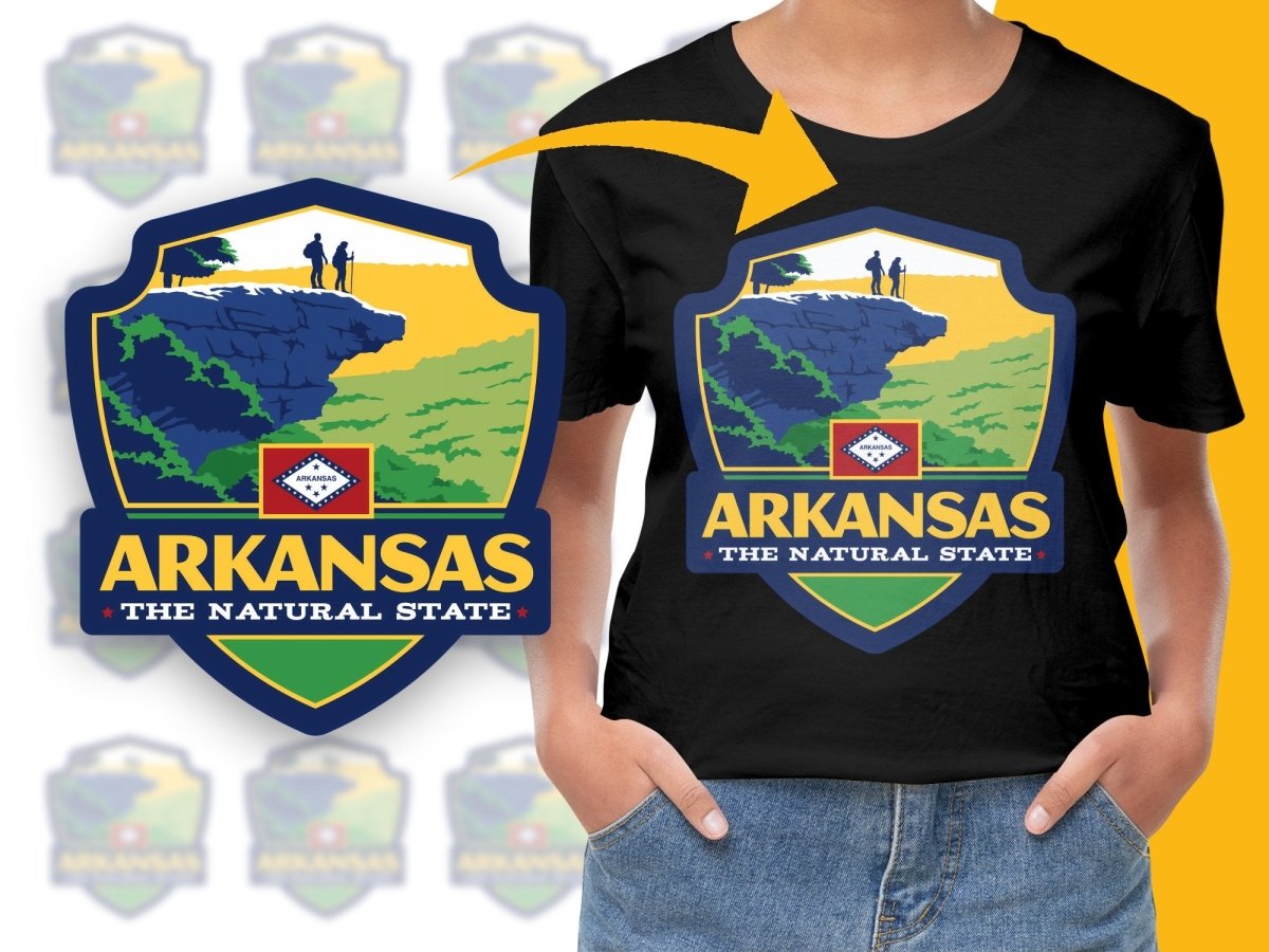 Arkansas The Natural State Scenic View Png Digital Download - Teepew
