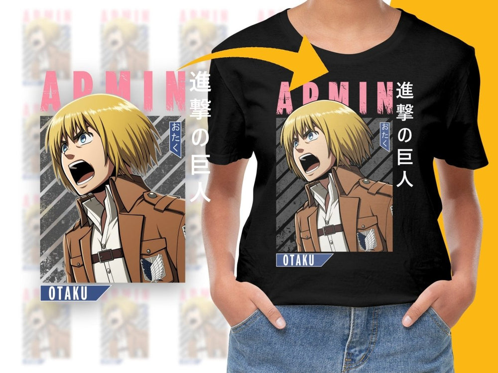Armin Anime Character PNG File Digital - Teepew