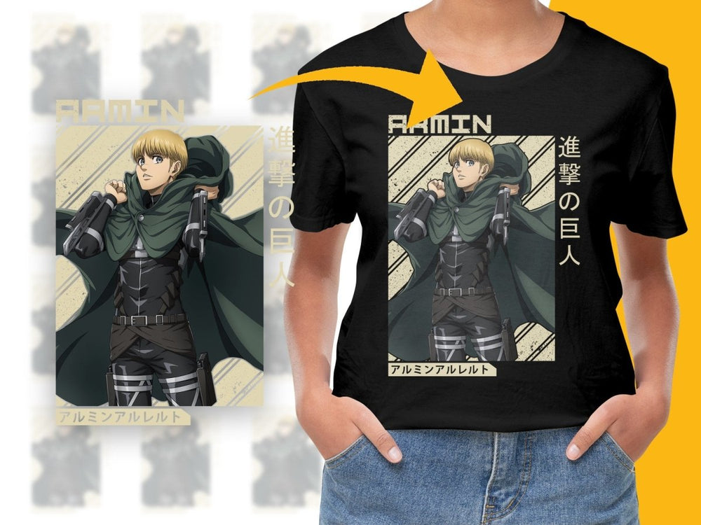 Armin Arlert PNG File Anime Character Digital - Teepew