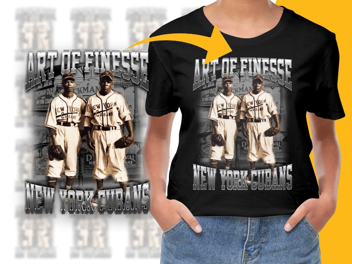 ART OF FINESSE New York Cubans Baseball Team PNG File - Teepew