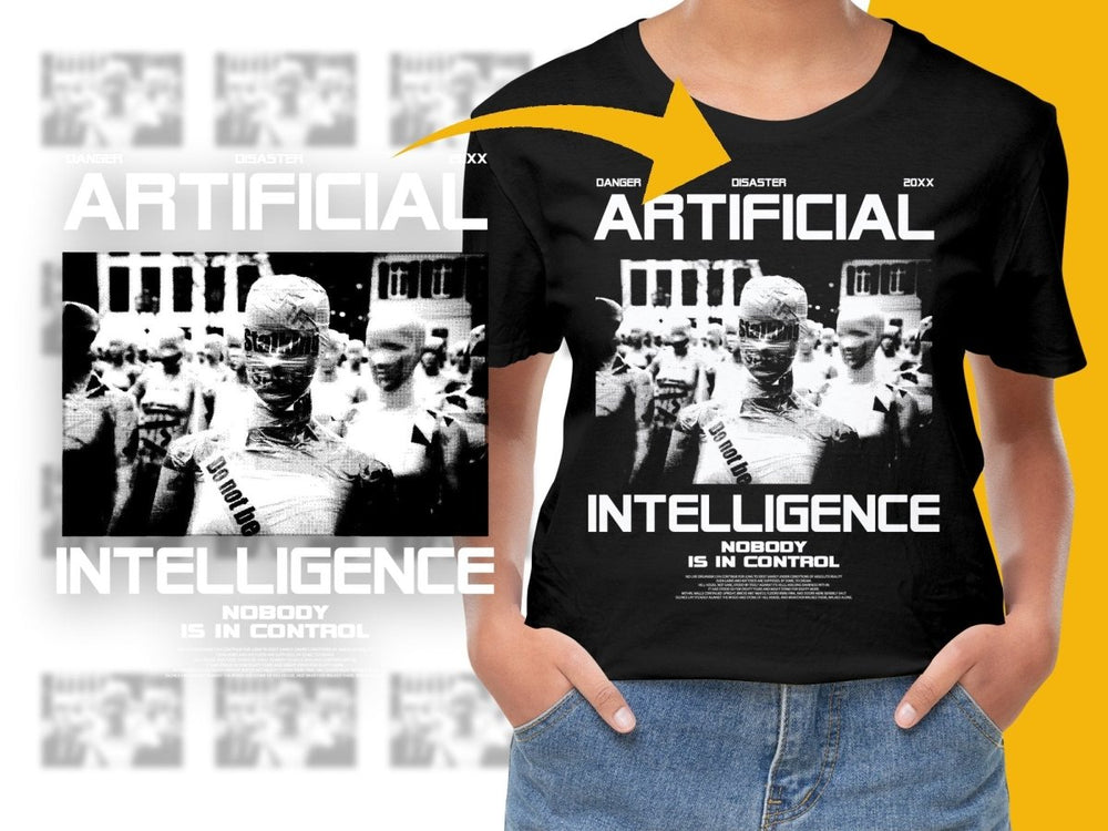 Artificial Intelligence Nobody Is In Control PNG File - Teepew
