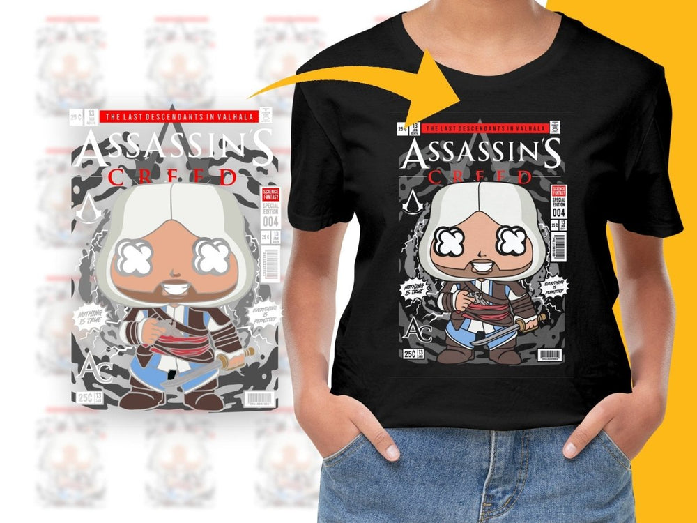 Assasin Creed Popculture PNG File - Teepew