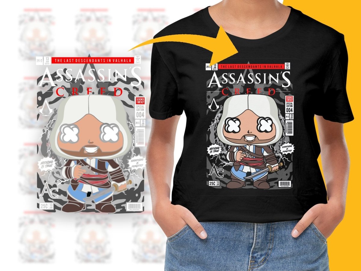 Assasin Creed Popculture PNG File - Teepew