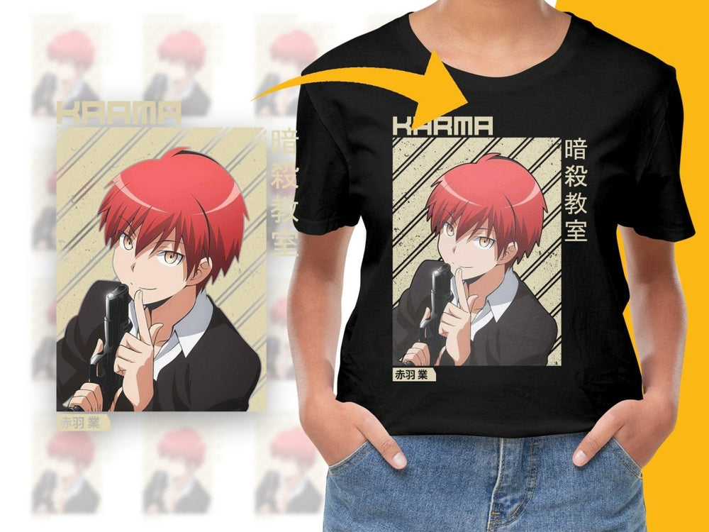 Assassination Classroom Karma Akabane PNG Digital Download - Teepew