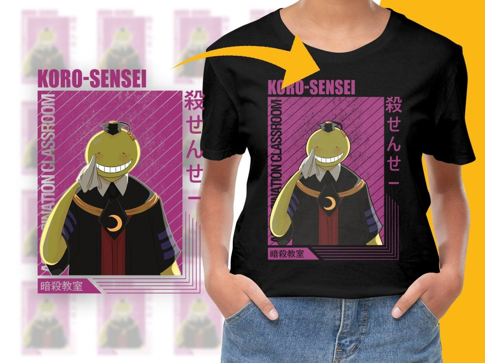 Assassination Classroom Koro - Sensei Anime Character PNG Digital - Teepew