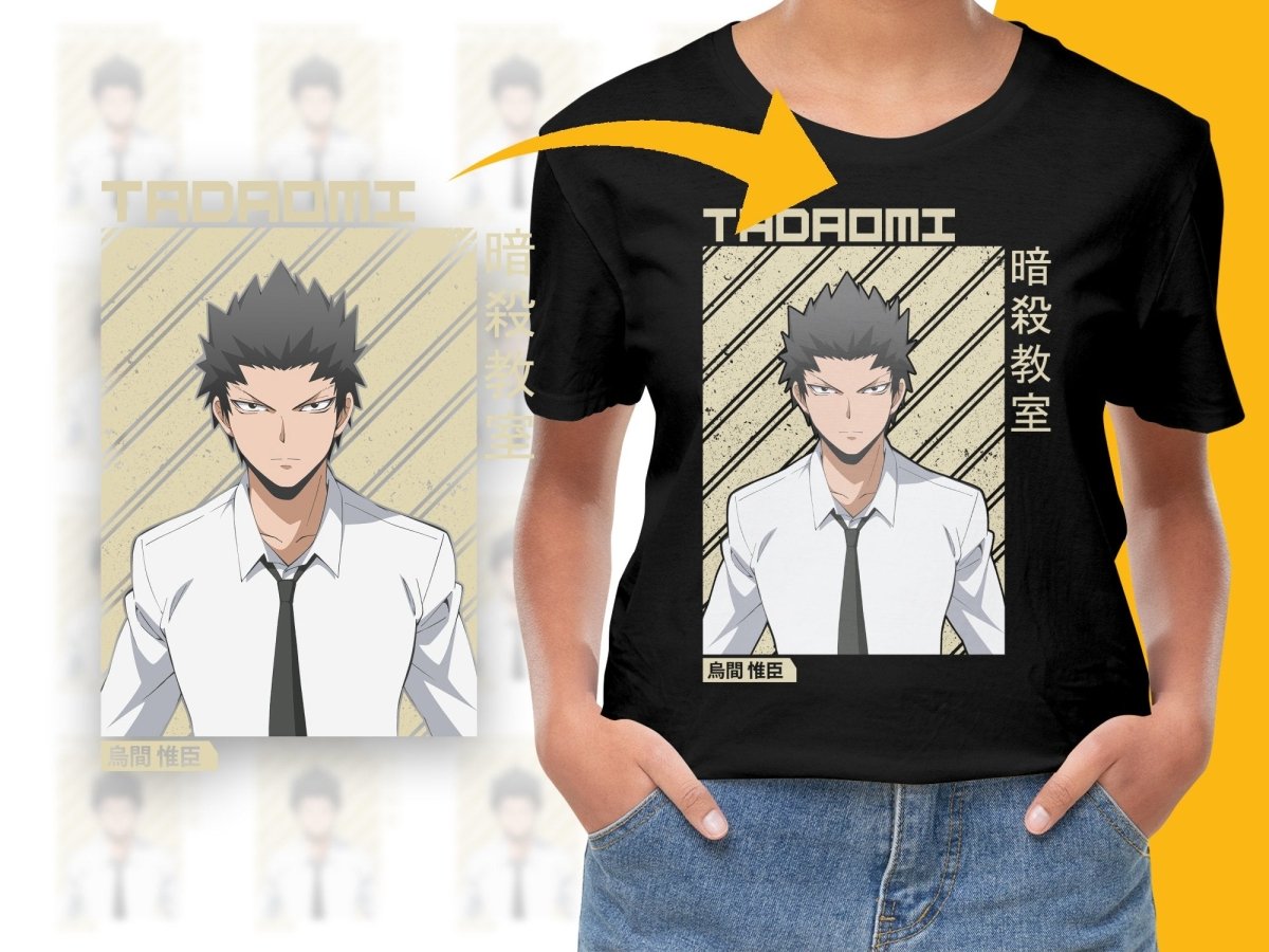 Assassination Classroom Tadaomi Character PNG Digital - Teepew