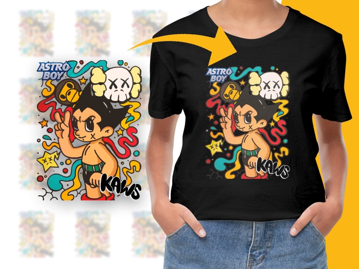 Astro Boy KAW Graphic Short Sleeve PNG File - Teepew