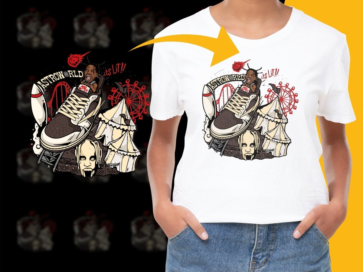 Astroworld Inspired Streetwear Graphic PNG File - Teepew