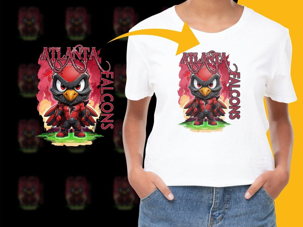 Atlanta Falcons Detailed Graphic Fan PNG File - Teepew
