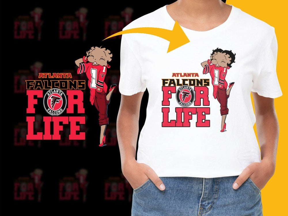 Atlanta Falcons For Life Graphic PNG File - Teepew