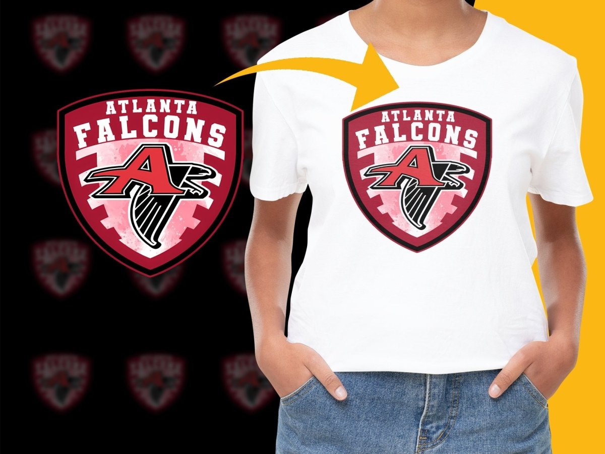 Atlanta Falcons Logo Graphic Print PNG File - Teepew
