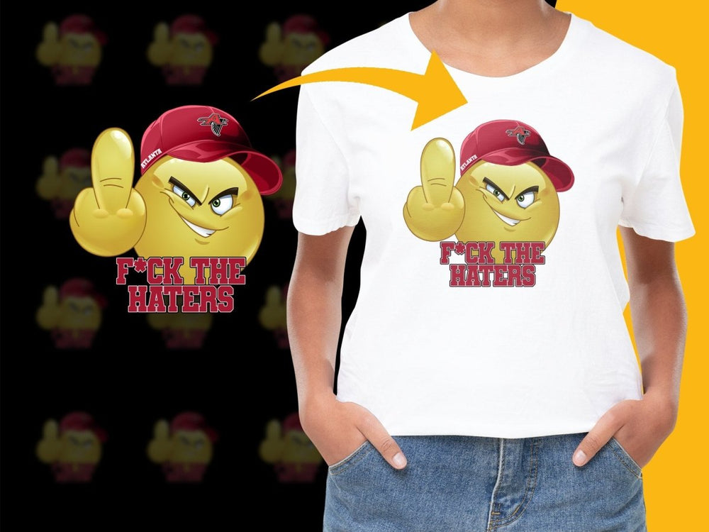 Atlanta F*ck The Haters Png Digital Download Funny Emoji DesignPng Digital Download - Teepew