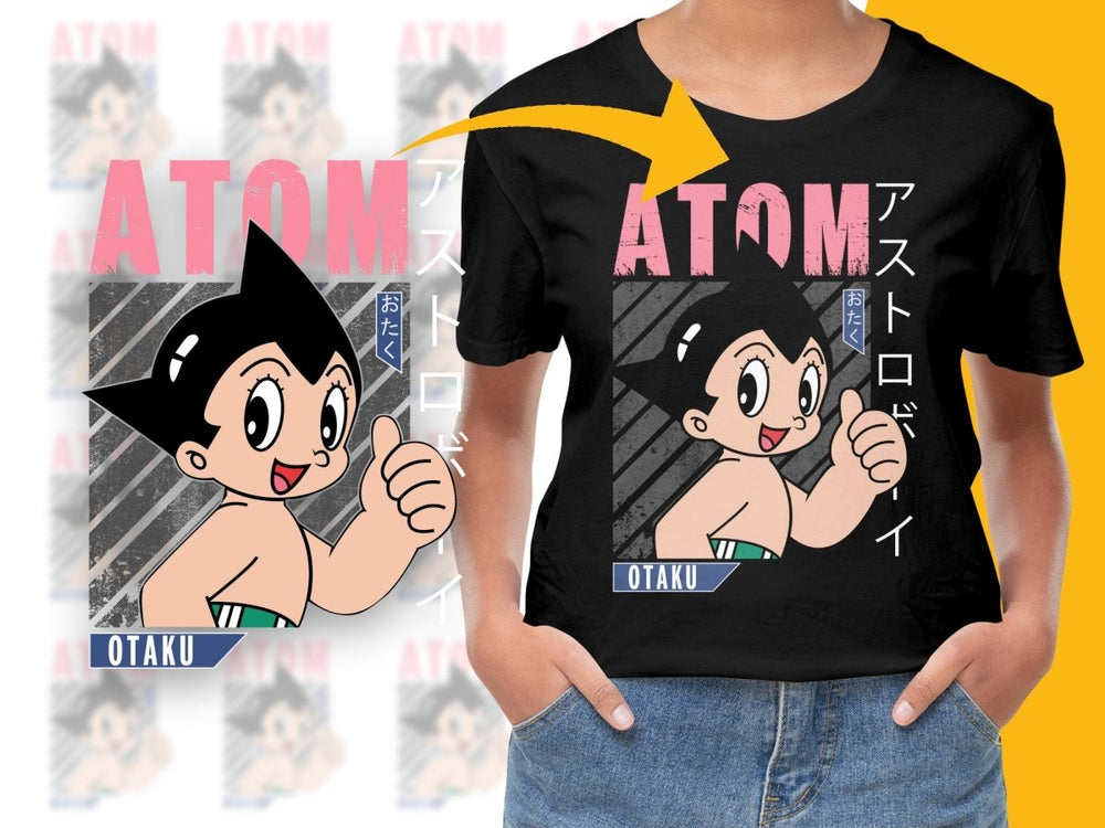 Atom Anime Character PNG File - Teepew