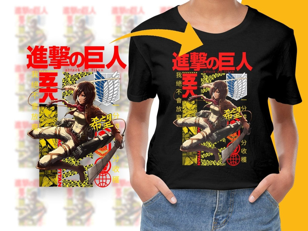 Attack on Titan Character Mikasa Ackerman PNG File - Teepew