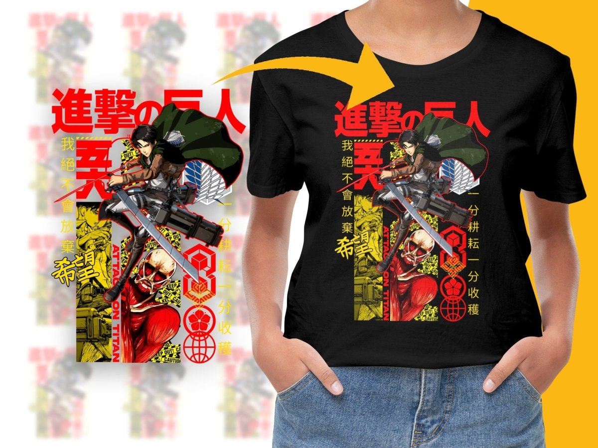 Attack on Titan Jean Brand Ackerman Anime Graphic PNG File - Teepew