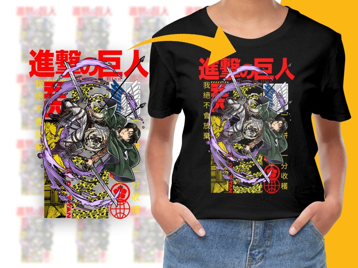 Attack On Titan Jean Brand Ackerman Anime Graphic PNG File - Teepew