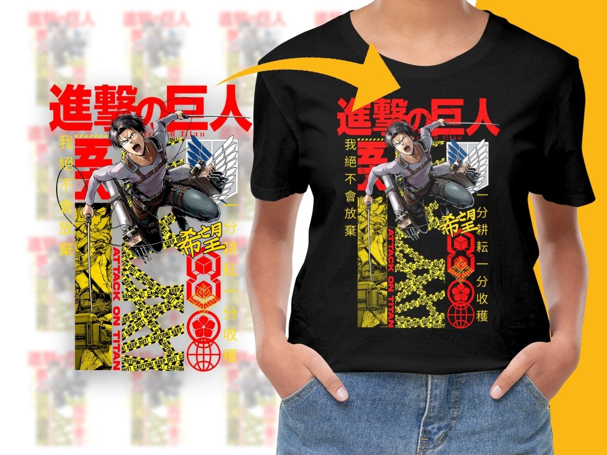 Attack on Titan Jean Brand Ackerman Cool Graphic PNG File - Teepew