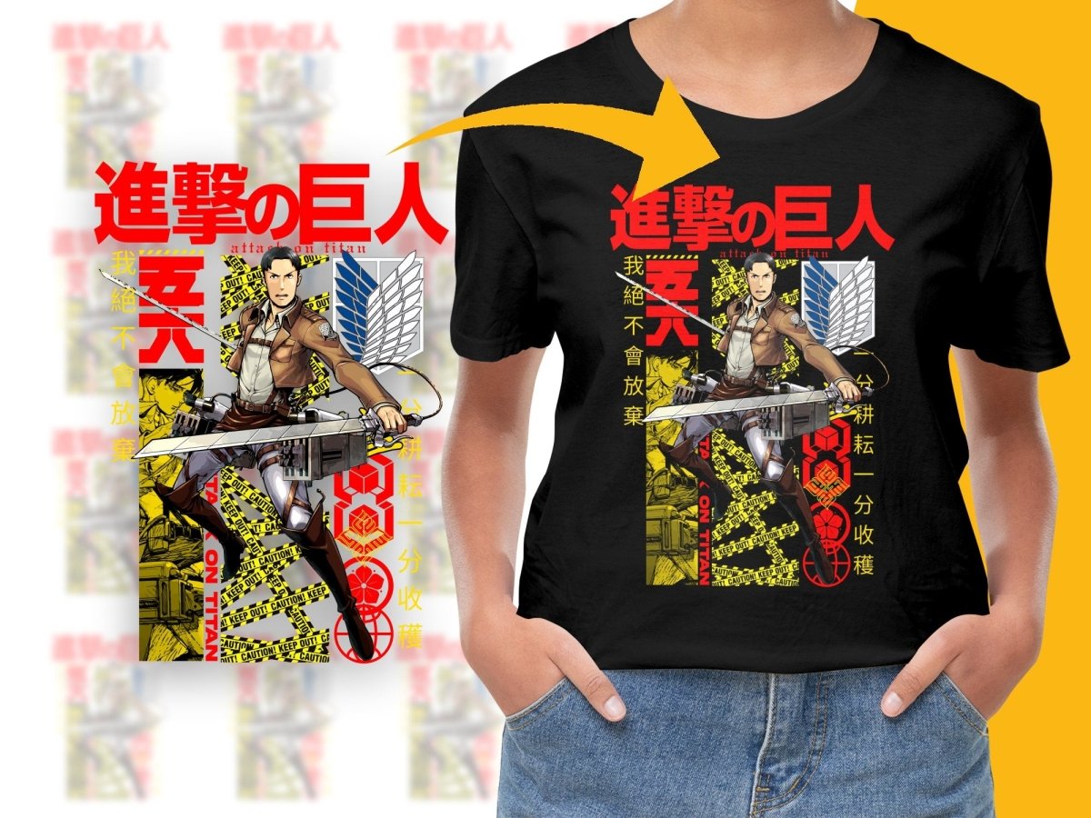 Attack On Titan Jean Brand Ackerman Fan Art PNG File - Teepew