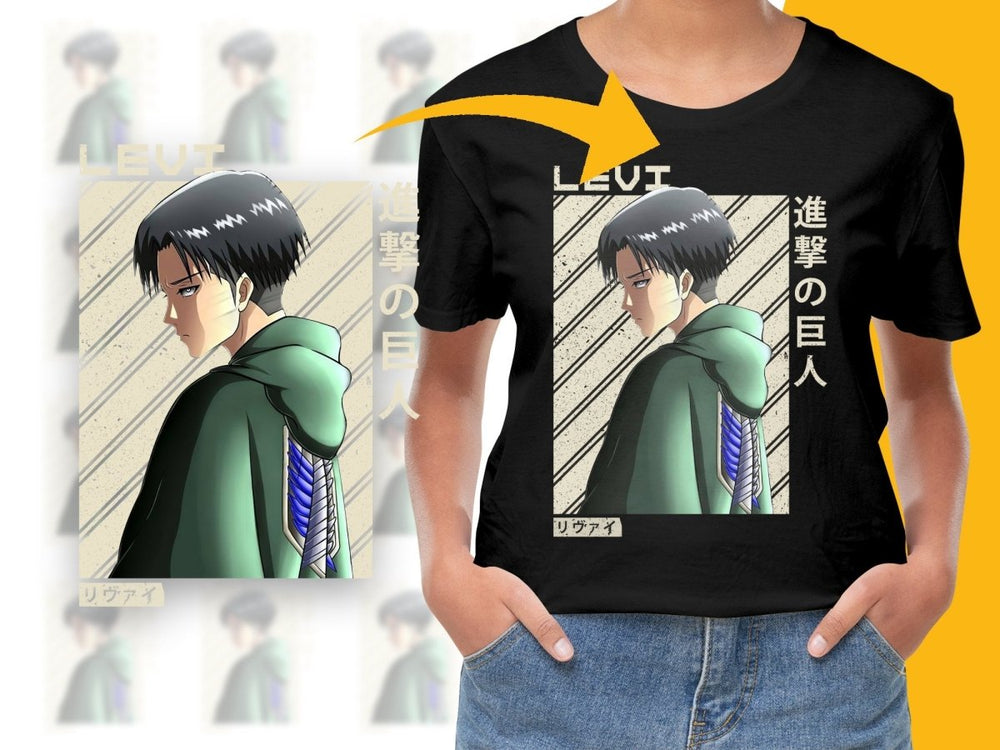Attack on Titan Levi PNG File - Teepew