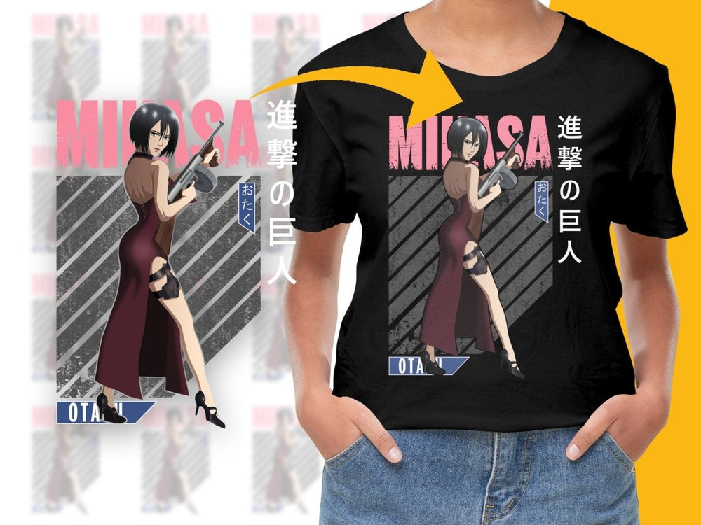 Attack on Titan Mikasa PNG File - Teepew