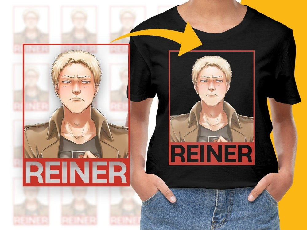 Attack on Titan Reiner PNG File Digital - Teepew