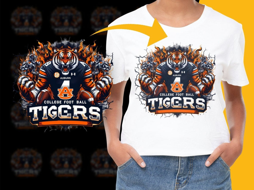 Auburn Tigers College Football PNG Fileproduct - Teepew
