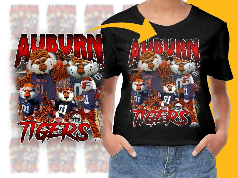 Auburn Tigers Mascot Mens PNG File - Teepew