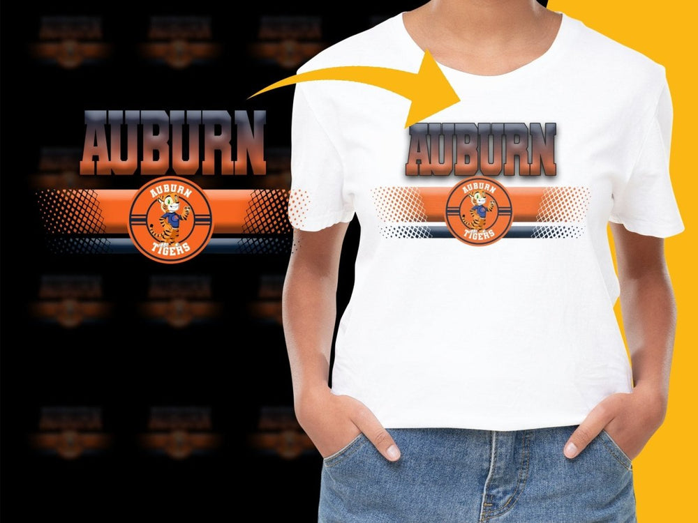 Auburn Tigers NCAA College PNG File - Teepew