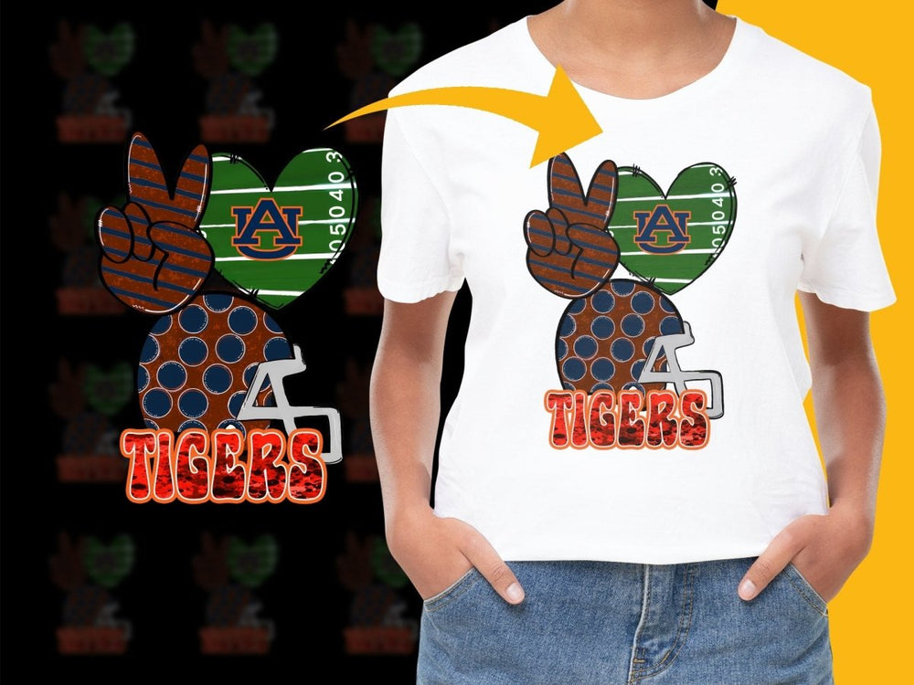 Auburn Tigers NCAA College PNG File - Teepew