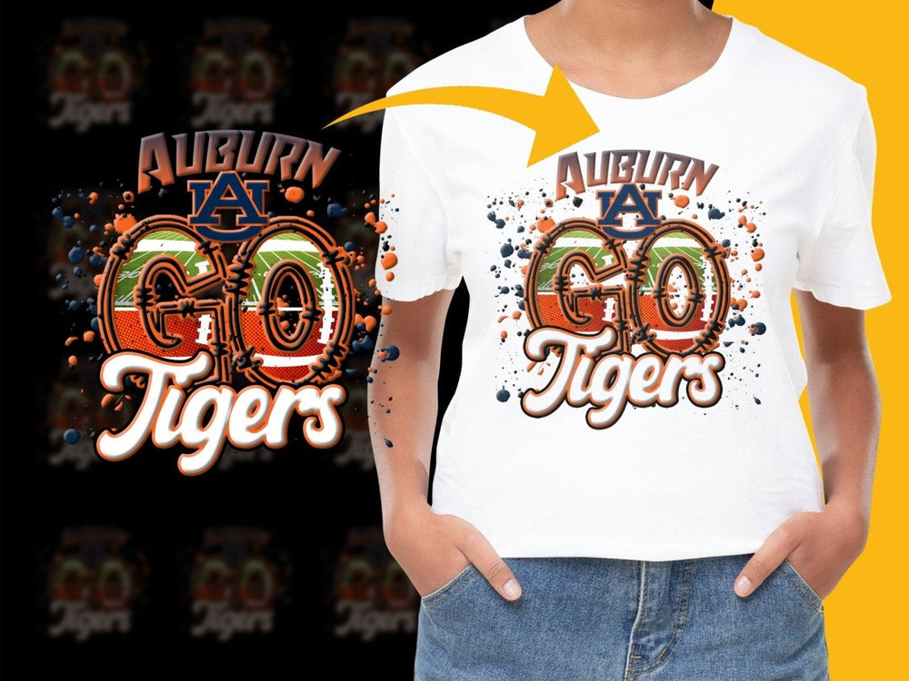 Auburn Tigers NCAA College PNG File - Teepew