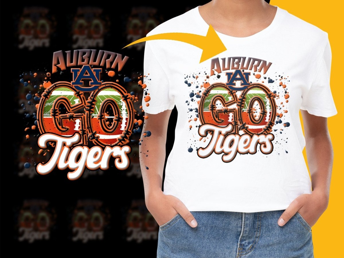 Auburn Tigers NCAA College PNG File - Teepew