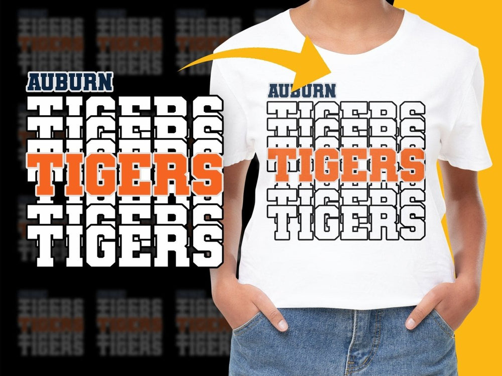 Auburn Tigers NCAA College PNG File - Teepew