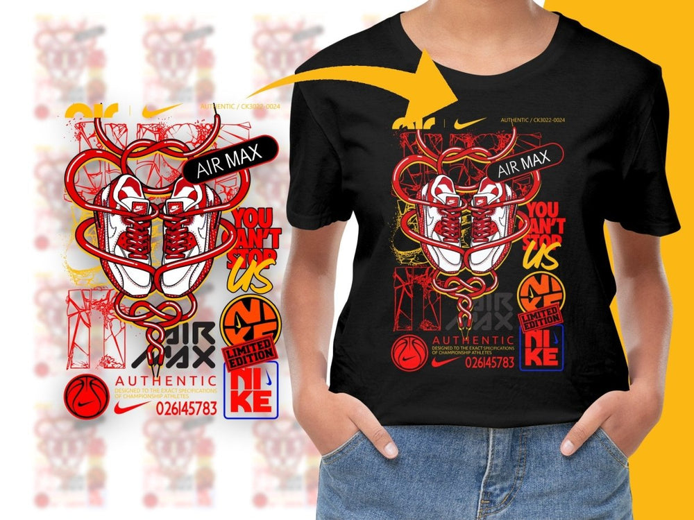 Authentic Air Max Design You Can't Stop Us PNG File - Teepew