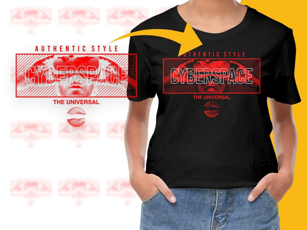 Authentic Style Cyberspace The Universal PNG File - Teepew