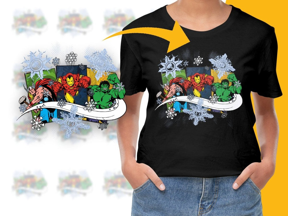 Avengers Heroes Christmas Digital product - Teepew