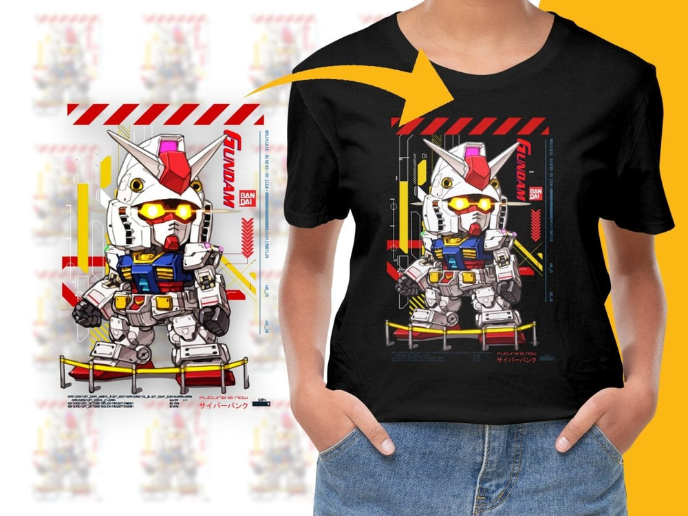 Awesome Gundam Character Graphic PNG File - Teepew