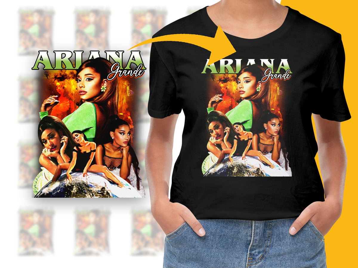 Ariana Grande Graphic T-Shirt, Pop Music Fan Tee, Vintage Style Concert Shirt, Unique Gift for Ariana Fans