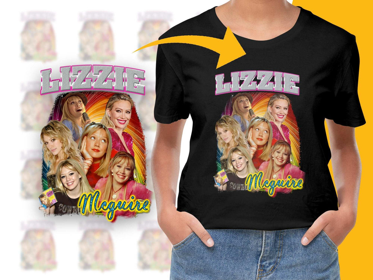 Lizzie McGuire Vintage T-Shirt, Retro 2000s TV Show Graphic Tee, Nostalgic Fashion Top, Trendy Pop Culture Apparel