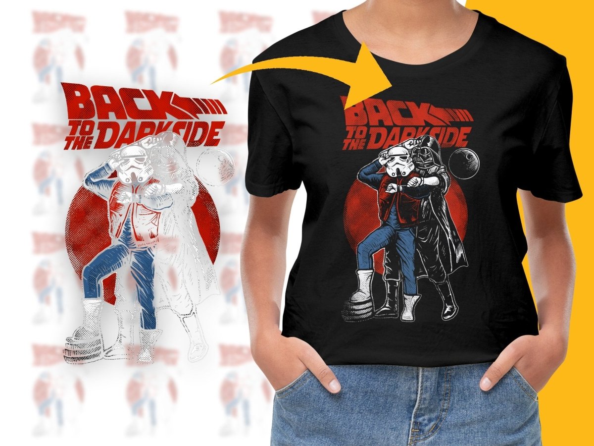 Back To The Darkside Popculture PNG File - Teepew