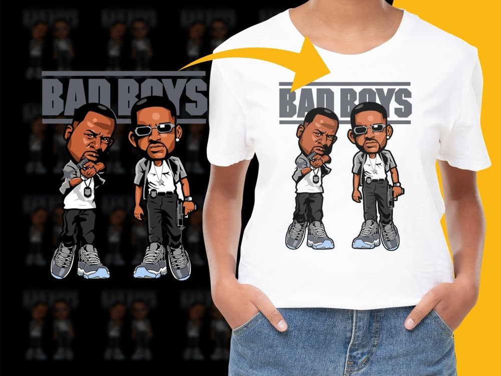 Bad Boys Streetwear Graphic Novelty Cool PNG File - Teepew