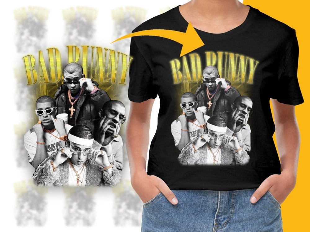 Bad Bunny Bootleg PNG File - Teepew