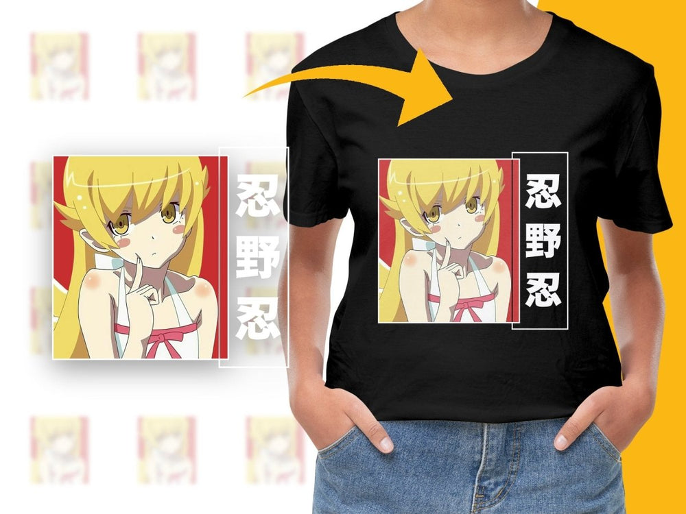 Bakemonogatari Series Shinobu Oshino PNG Digital - Teepew