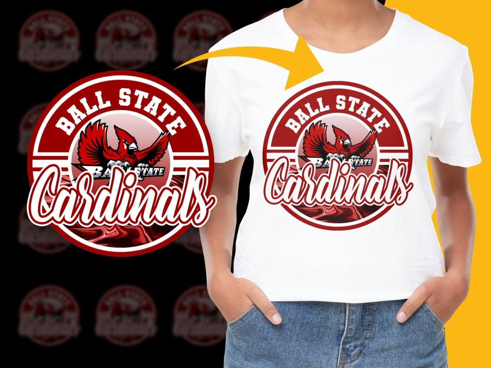 BALL STATE CARDINALS NCAA College PNG File - Teepew