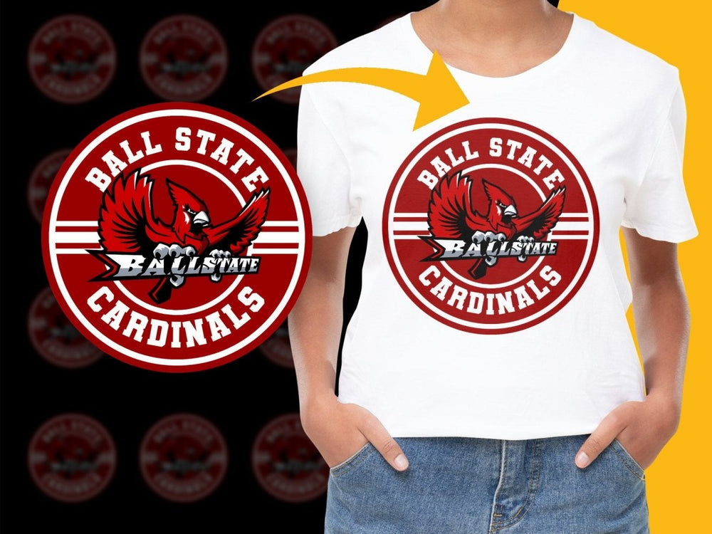 BALL STATE CARDINALS NCAA College PNG File - Teepew