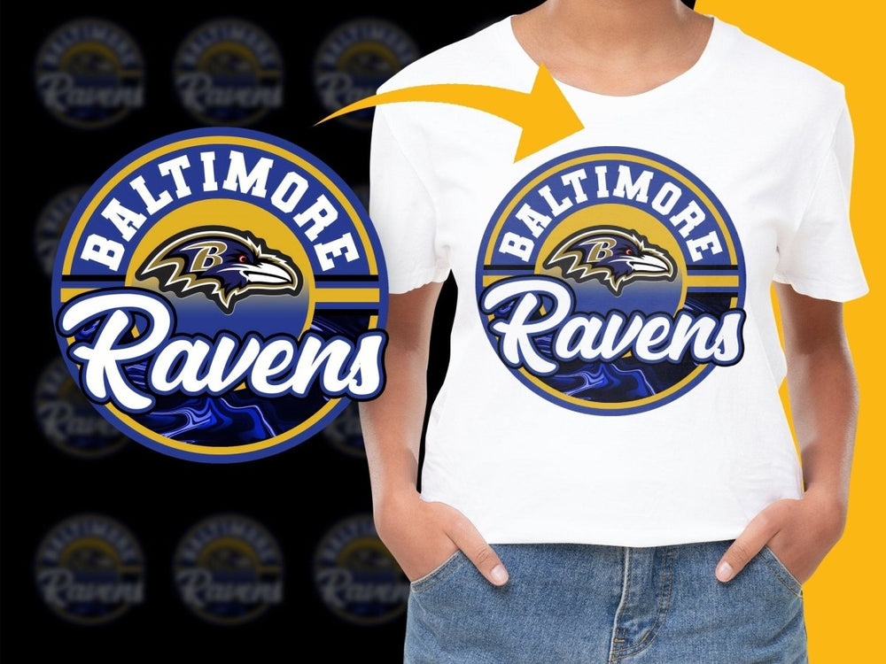 Baltimore Ravens Fan Gear Stylish Sports PNG File - Teepew