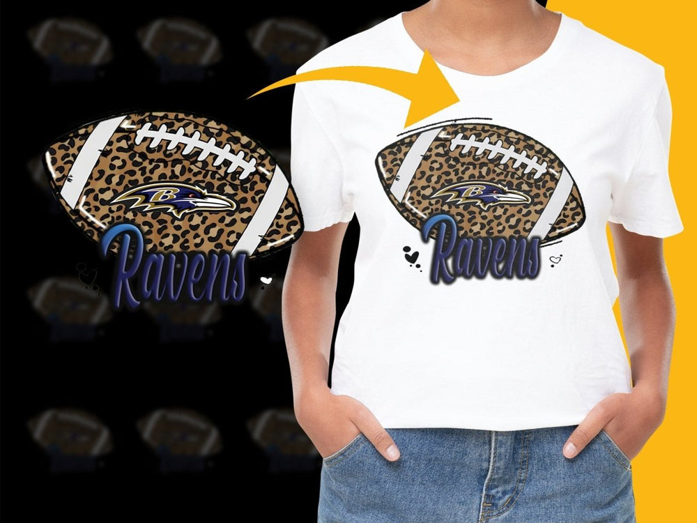 Baltimore Ravens Leopard Print Graphic PNG File - Teepew