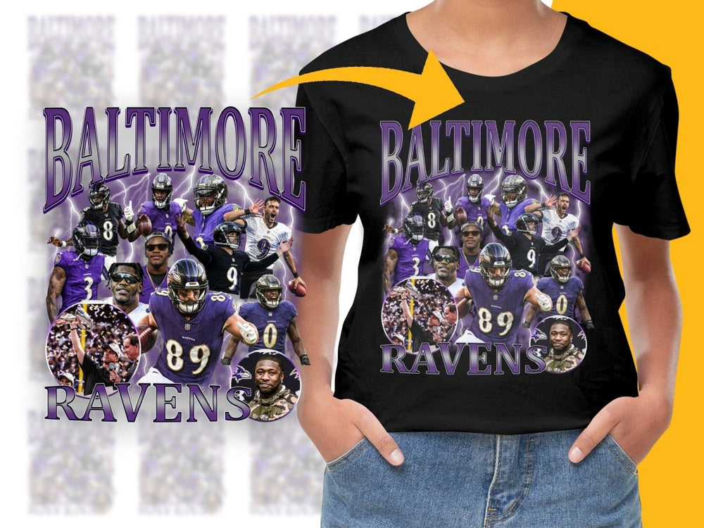 Baltimore Ravens NFL Team Players Fan PNG File - Teepew